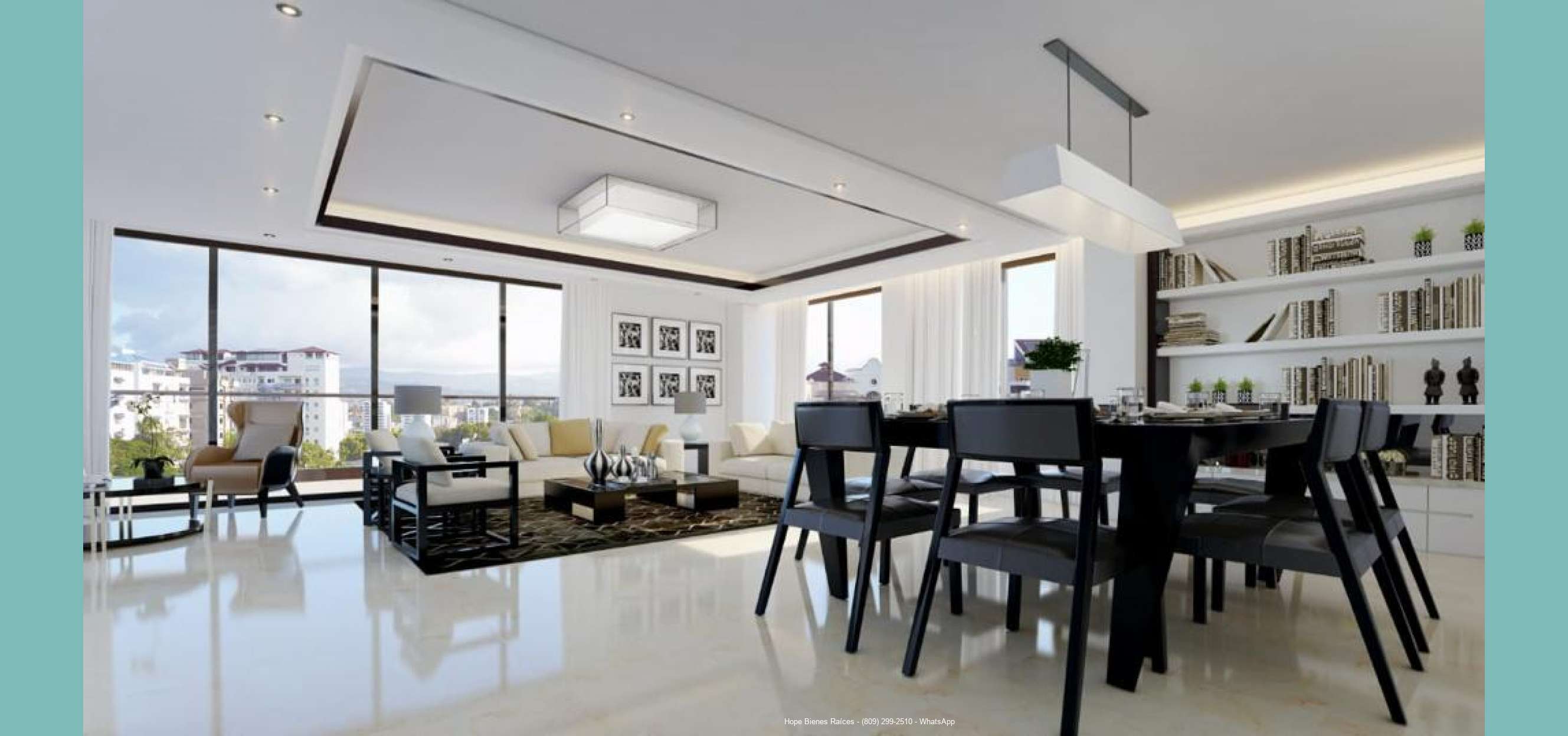 8 Gran salón comedor estar
