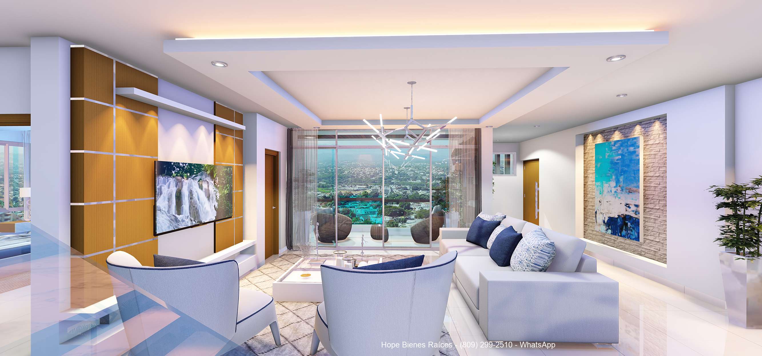 15- Apto grande - estar balcón