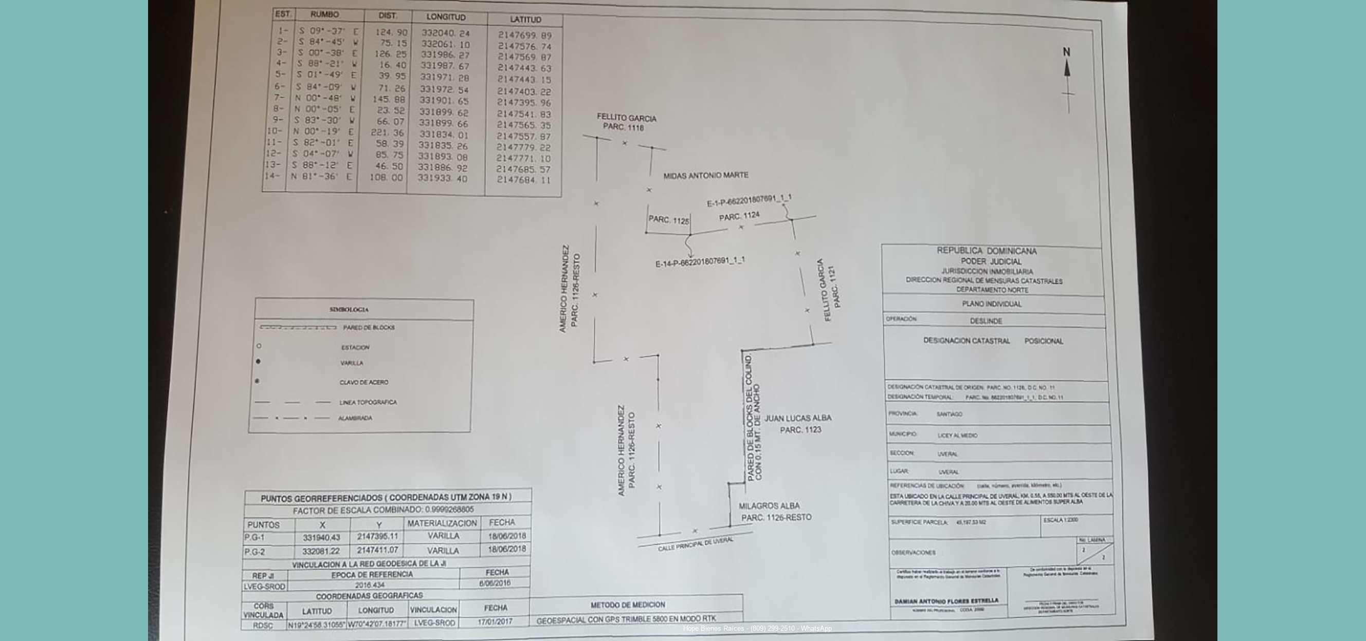 Plano Catastral 