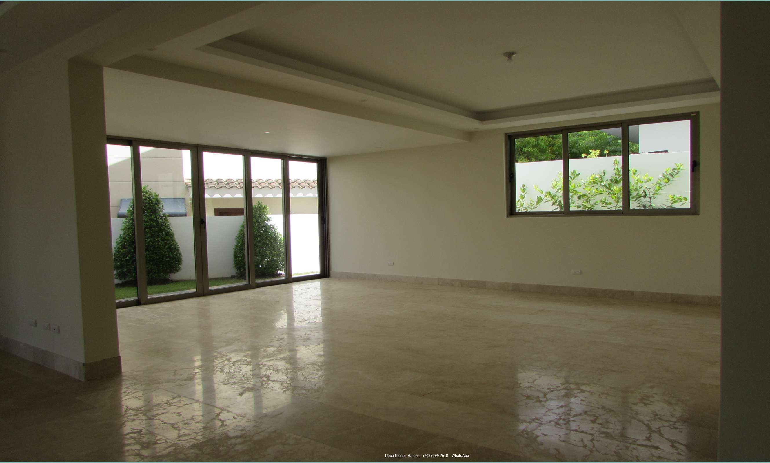 Patio con terraza