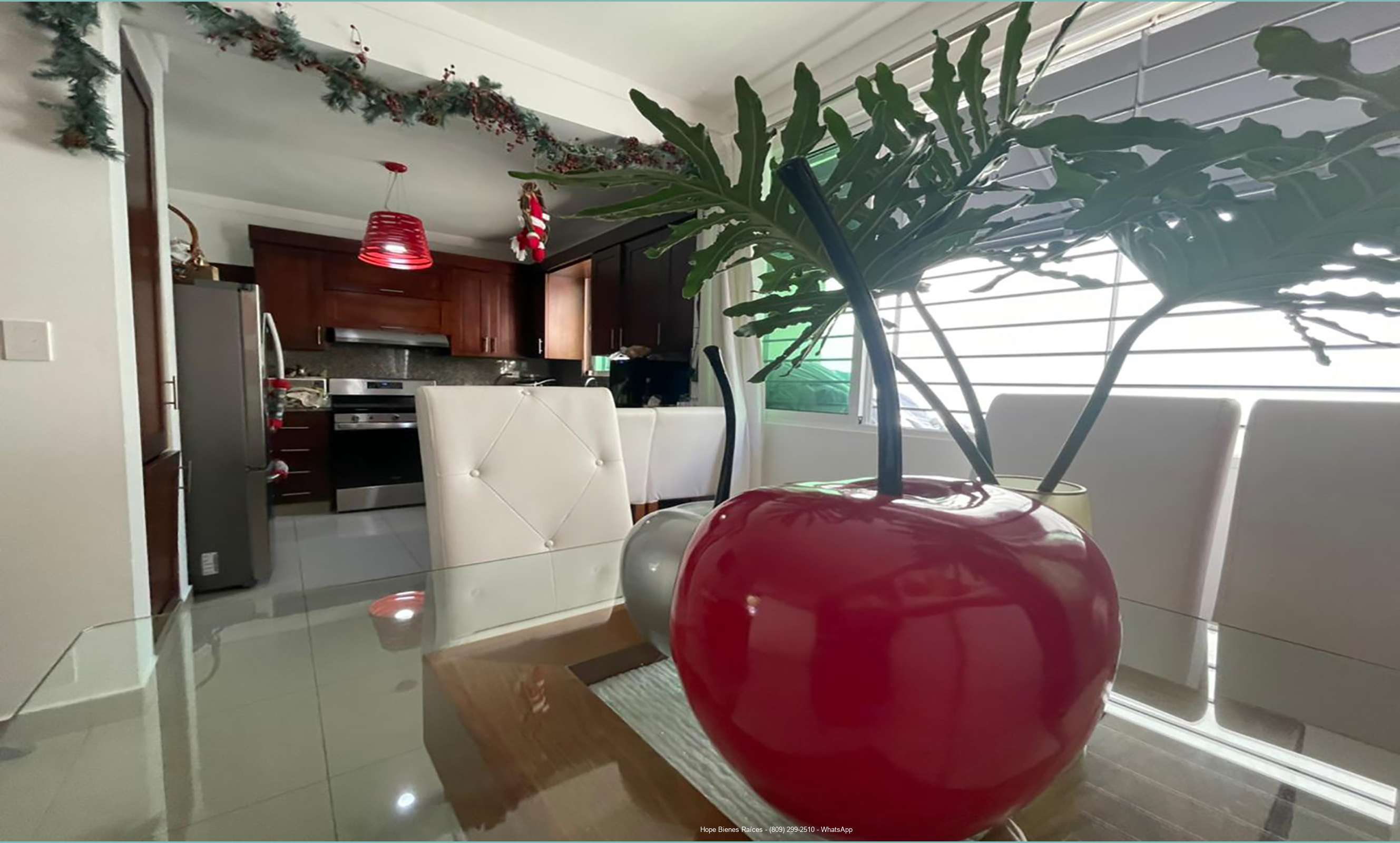Comedor, desayunador y cocina