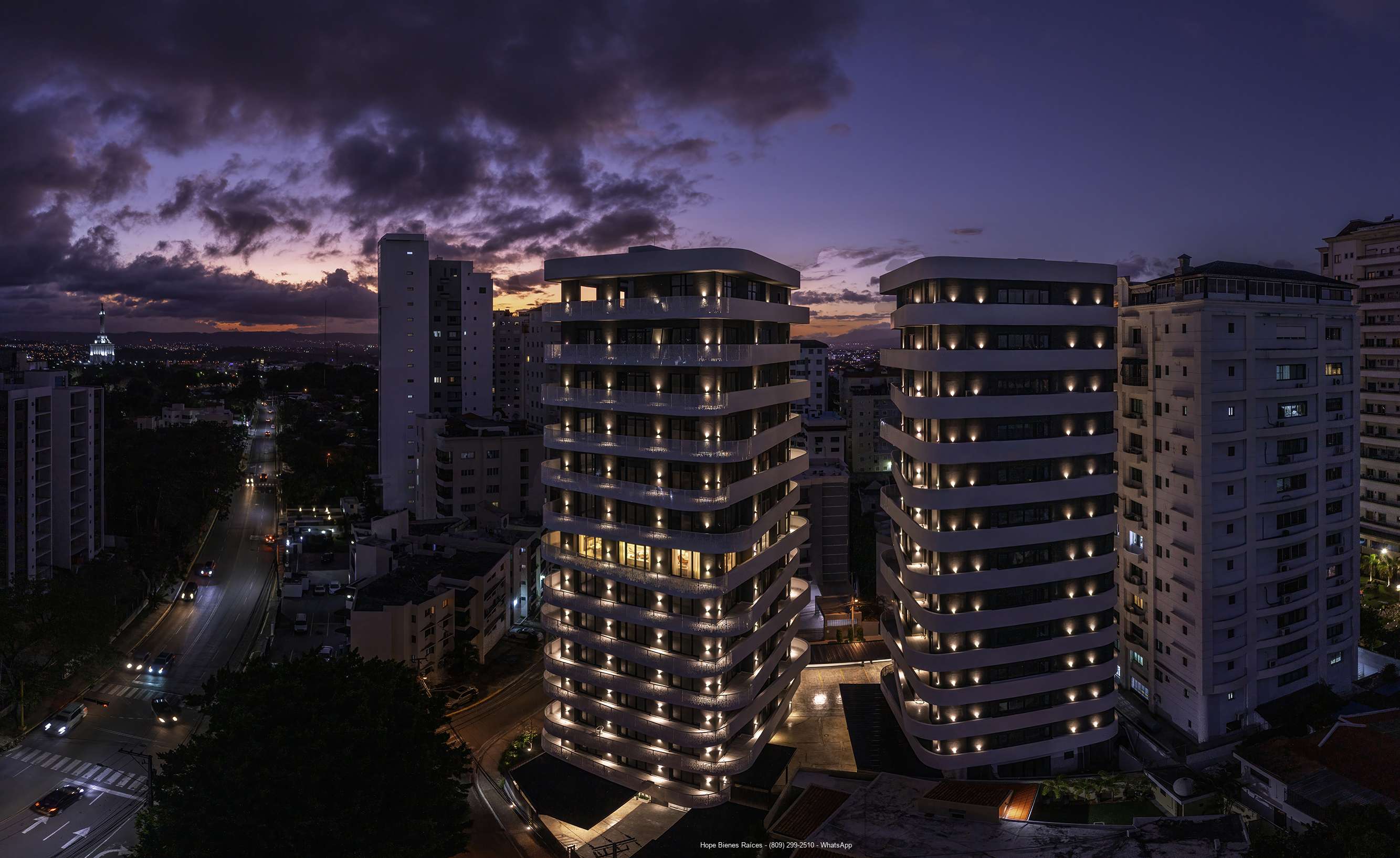 Edificios noche