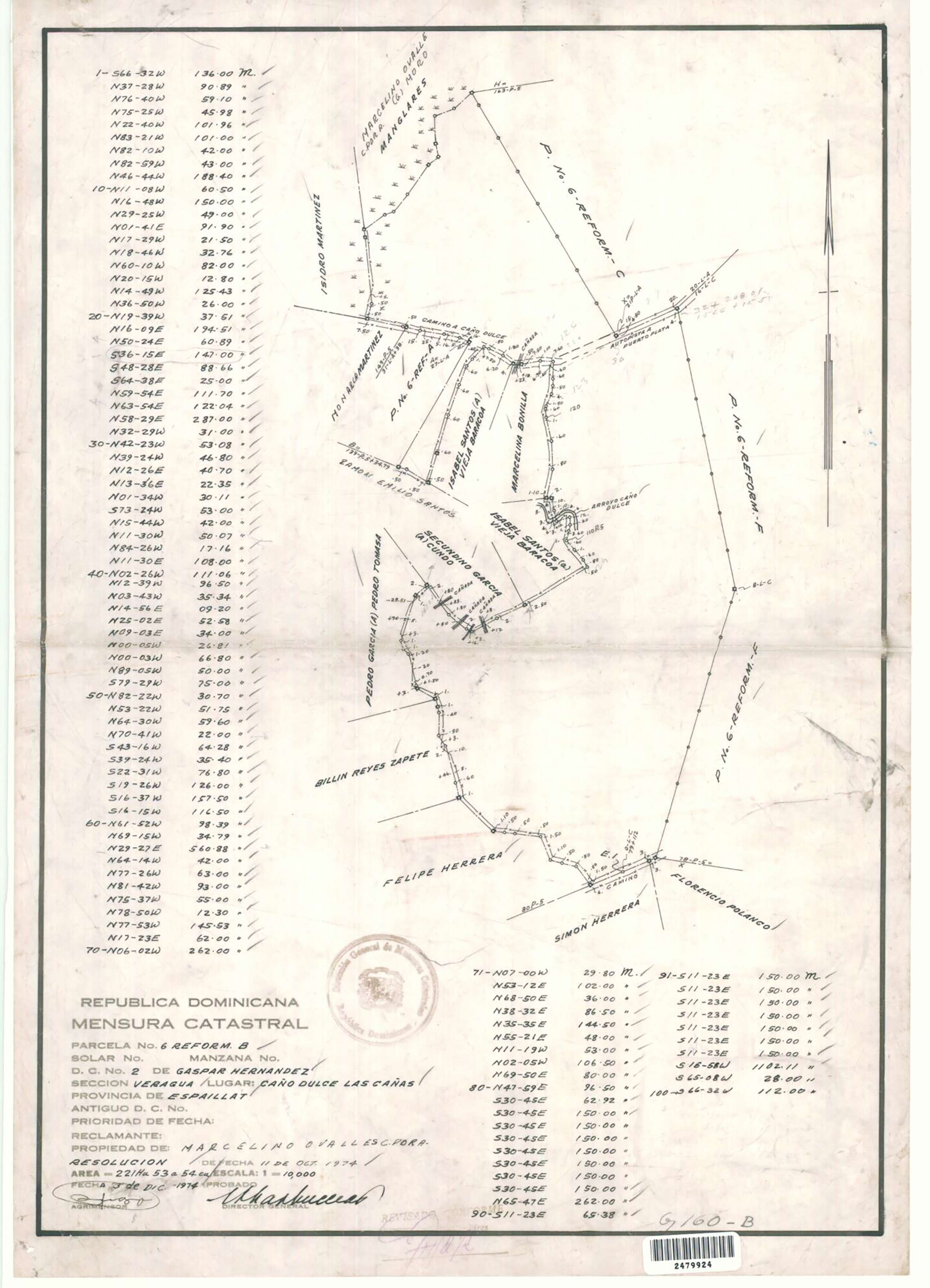 HBR699, Vendo Terreno en Gaspar Hernandez