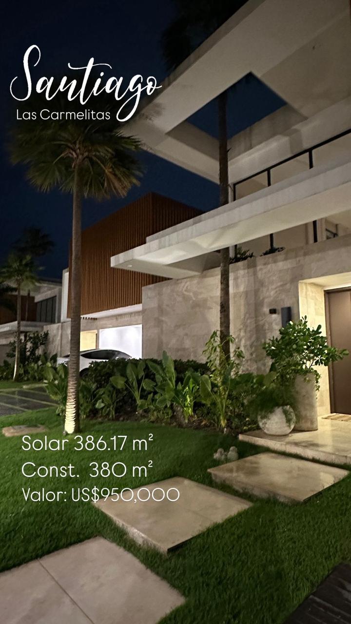 Vendo Preciosa Casa en Las Carmelitas, Santiago, RD